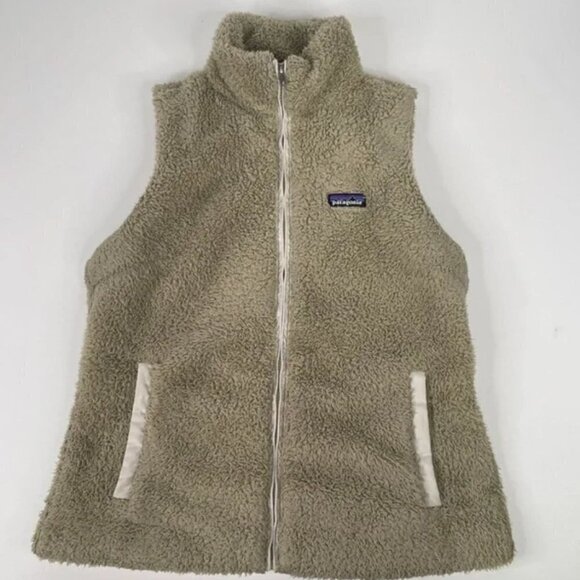 Patagonia Los Gatos Fleece Vest Natural Large - Picture 2 of 12